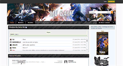 Desktop Screenshot of forum.mugame.net
